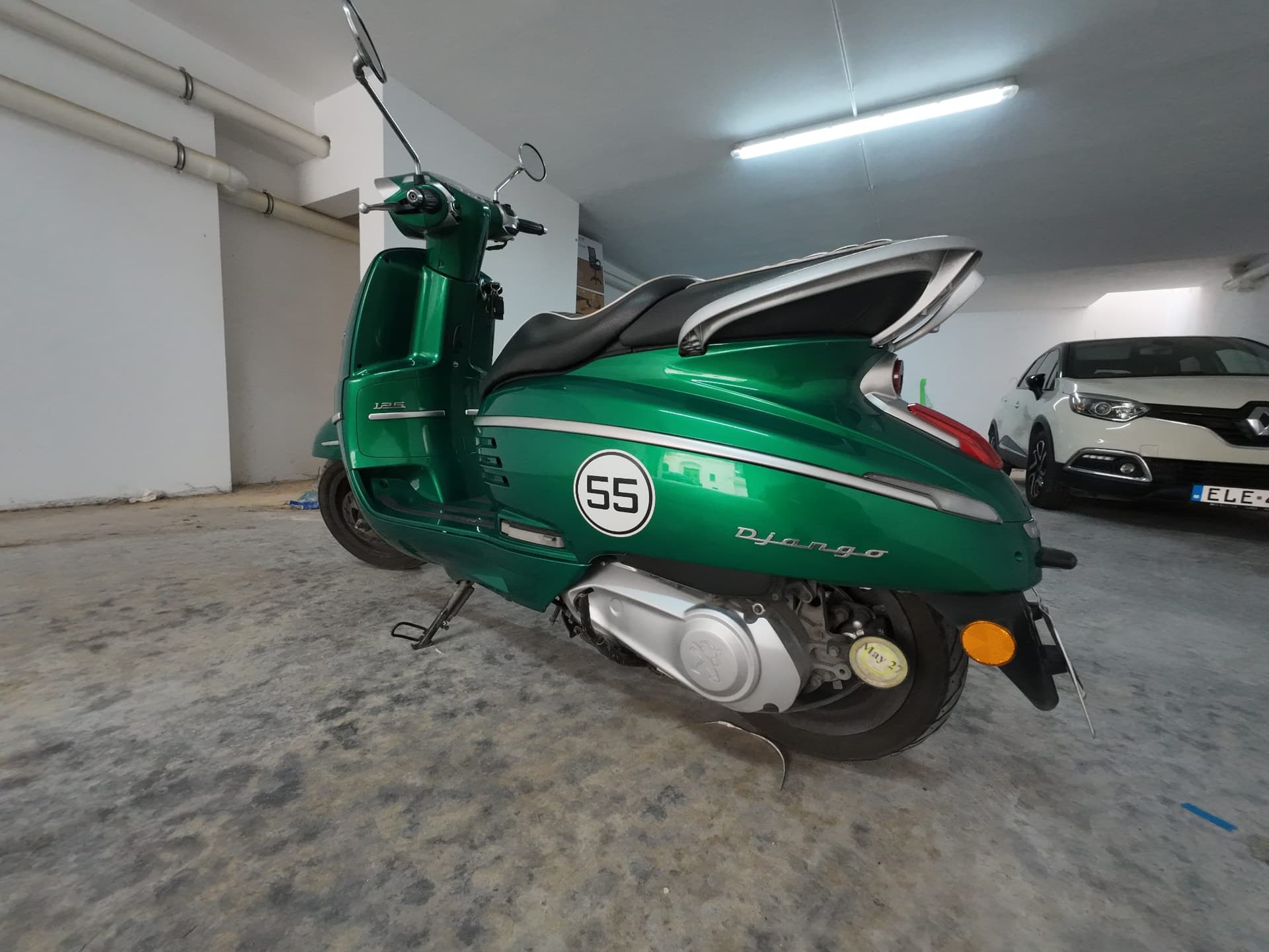 2022 Peugeot Django 125 Racing Green 13